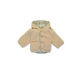 Noppies Unisex Indoor Jacket Gelves reversible - Buttercream Noppies Unisex Indoor Jacket Gelves reversible - Buttercream
