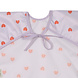 Lassig Long Sleeve Bib 2 pcs Happy Rascals - Heart lavender