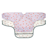 Lassig Long Sleeve Bib 2 pcs Happy Rascals - Heart lavender