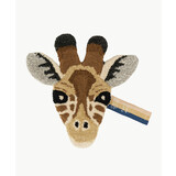 Doing Goods Gimpy Giraffe Head Rug