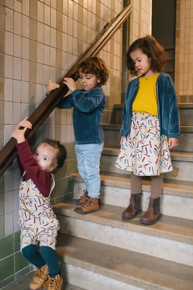 Riffle Amsterdam Bomber Noel - Corduroy Rib Blue