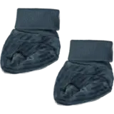 Riffle Amsterdam Booties Billie - Corduroy Rib Blue Riffle Amsterdam Booties Billie - Corduroy Rib Blue