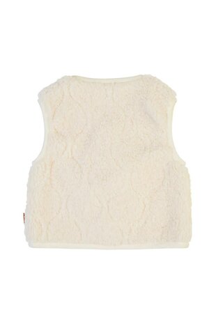 Noppies Girls Gilet Freland sleeveless - Buttercream Noppies Girls Gilet Freland sleeveless - Buttercream