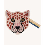 Doing Goods Pinky Leopard Head Rug