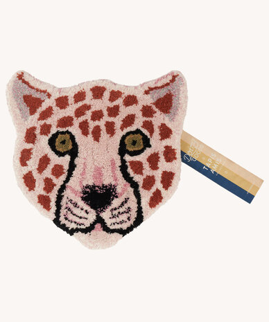 Doing Goods Pinky Leopard Head Rug Doing Goods Pinky Leopard Head Rug
