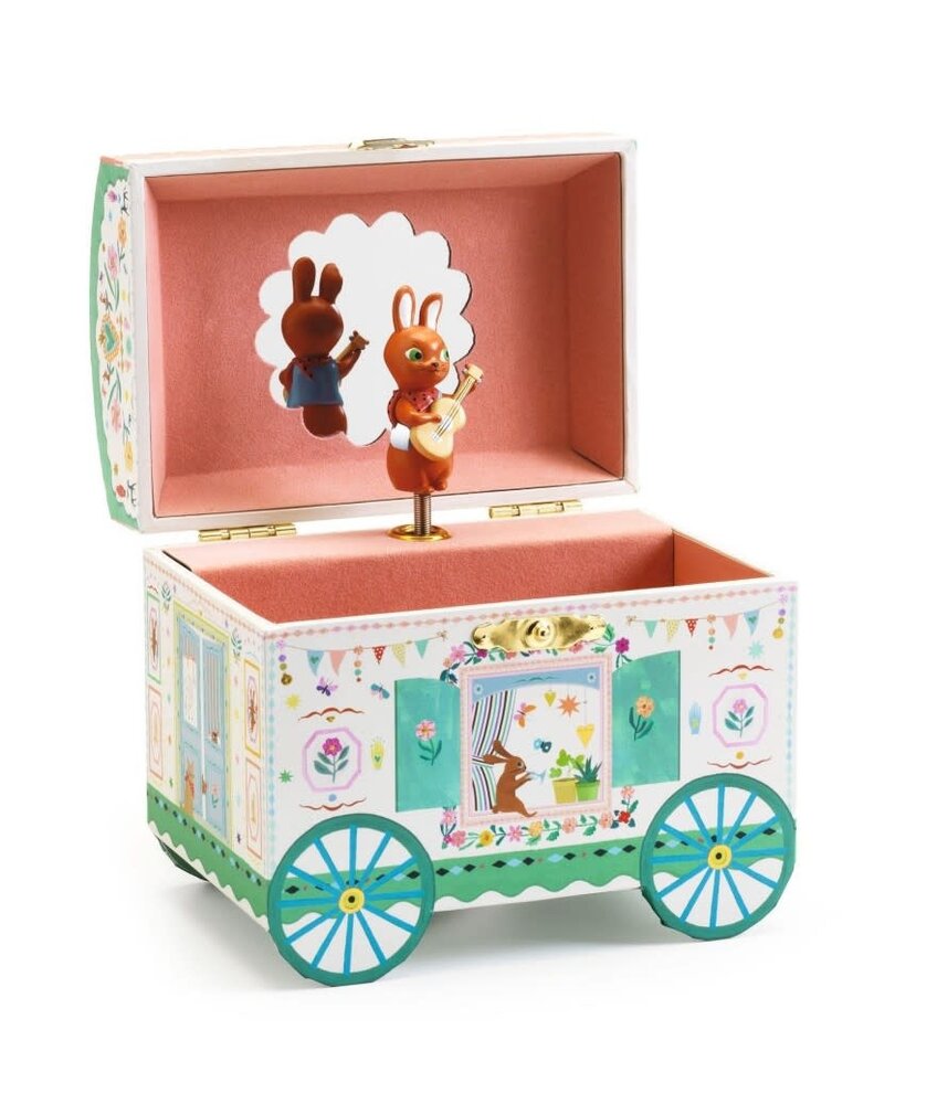 Djeco Muziekdoosje - betoverende woonwagen Djeco Muziekdoosje - betoverende woonwagen
