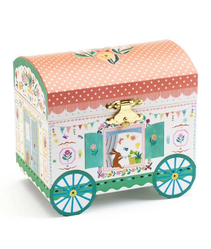Djeco Muziekdoosje - betoverende woonwagen Djeco Muziekdoosje - betoverende woonwagen