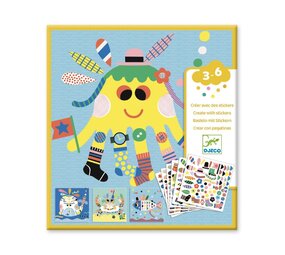 Djeco Collage - zeedieren