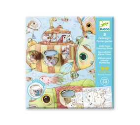 Djeco Kleurplaten met Verrassing Djeco Kleurplaten met Verrassing