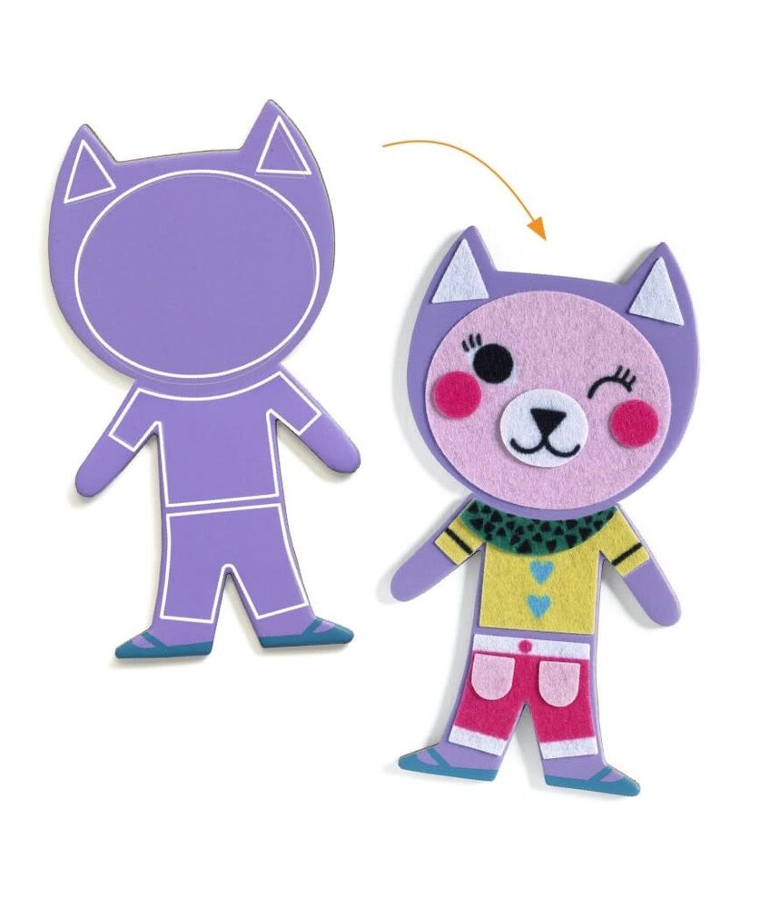 Djeco DIY - Funky family Djeco DIY - Funky family