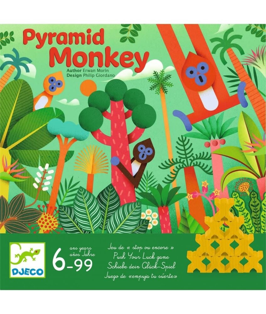 Djeco Pyramid Monkey Djeco Pyramid Monkey