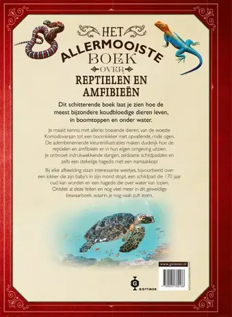 Het allermooiste boek over reptielen en amfibieën