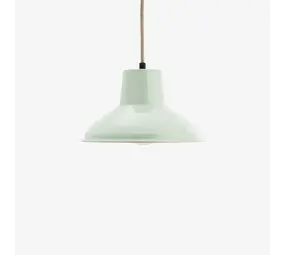 Madam Stoltz Emaille hanglamp - salie