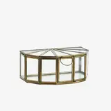 Madam Stoltz Glazen box - half rond Madam Stoltz Glazen box - half rond