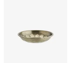 Madam Stoltz Handgehamerde aluminium kom - klein