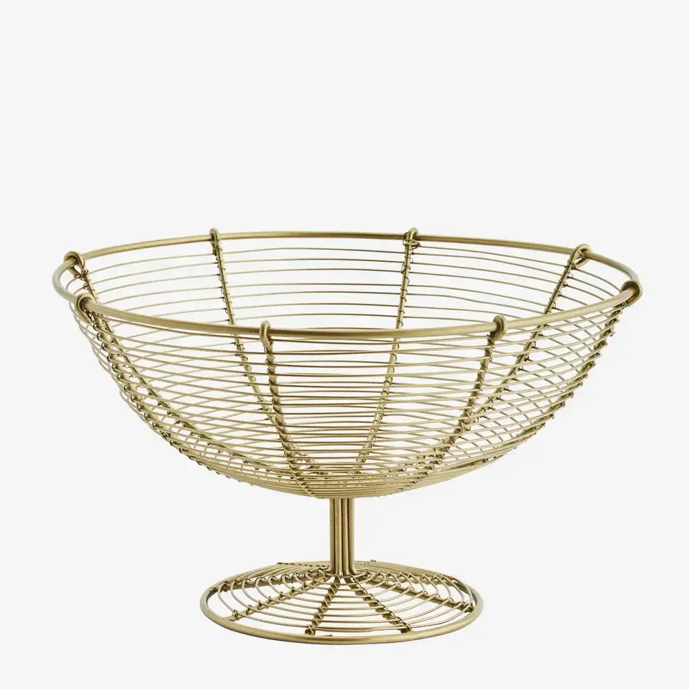 Madam Stoltz Metalen Fruitschaal Madam Stoltz Metalen Fruitschaal