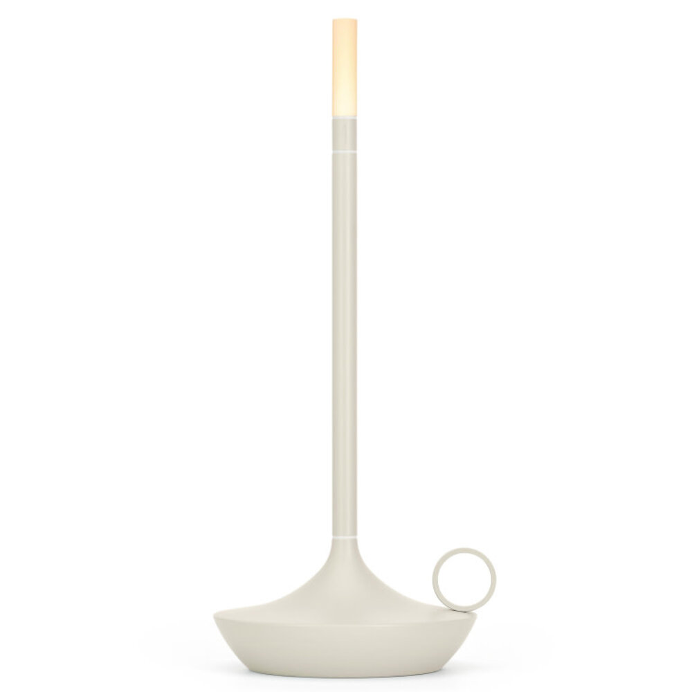 Van Mokum Wick rechargeable table light – Mist Gray Van Mokum Wick rechargeable table light – Mist Gray