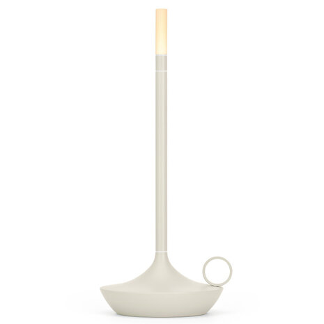 Van Mokum Wick rechargeable table light – Mist Gray Van Mokum Wick rechargeable table light – Mist Gray