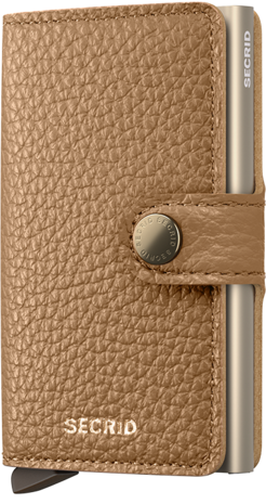 Secrid Miniwallet Pebble - Cappuccino Secrid Miniwallet Pebble - Cappuccino
