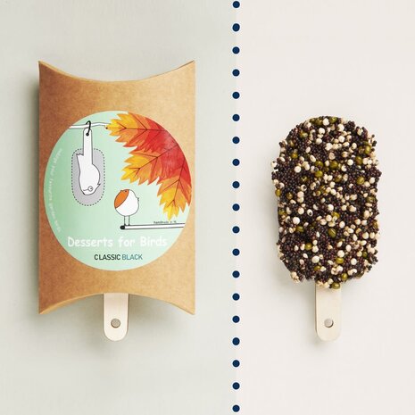 Studio Carmela Bogman Desserts for Birds - Classic Black Studio Carmela Bogman Desserts for Birds - Classic Black