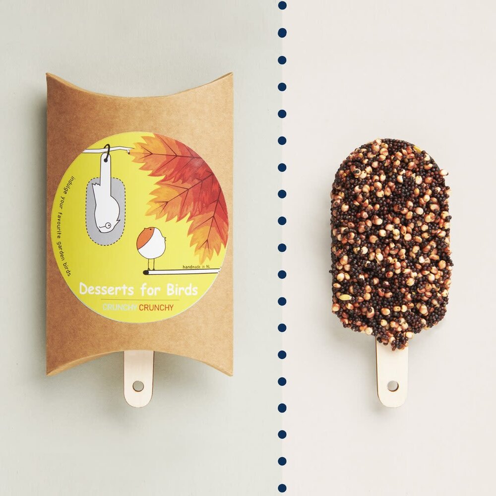 Studio Carmela Bogman Desserts for Birds - Crunchy Crunchy Studio Carmela Bogman Desserts for Birds - Crunchy Crunchy