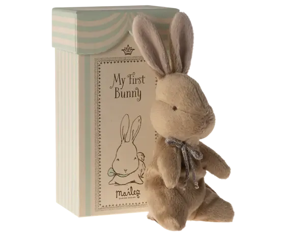 Maileg My First Bunny - Brown Maileg My First Bunny - Brown