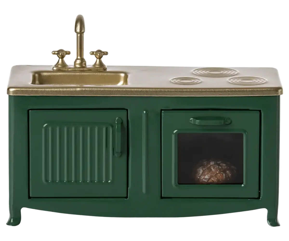 Maileg Keukentje - Donker groen Maileg Keukentje - Donker groen