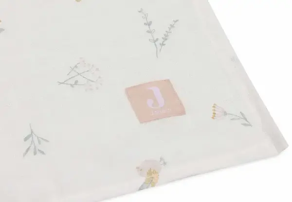 Jollein 2x Hydrofiele Multidoek 115x115cm – Lovely Birds Jollein 2x Hydrofiele Multidoek 115x115cm – Lovely Birds