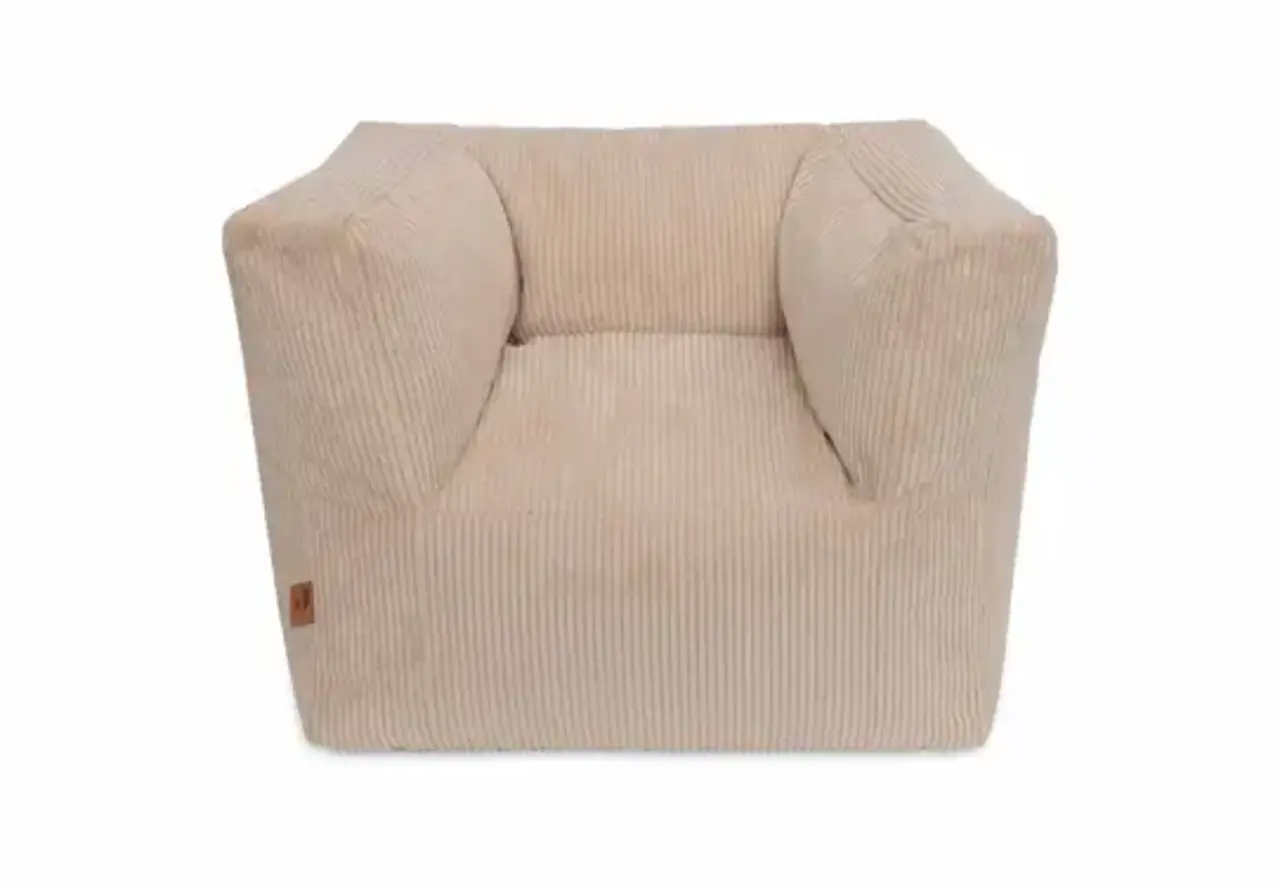 Jollein Kinderfauteuil Corduroy - Natural Jollein Kinderfauteuil Corduroy - Natural