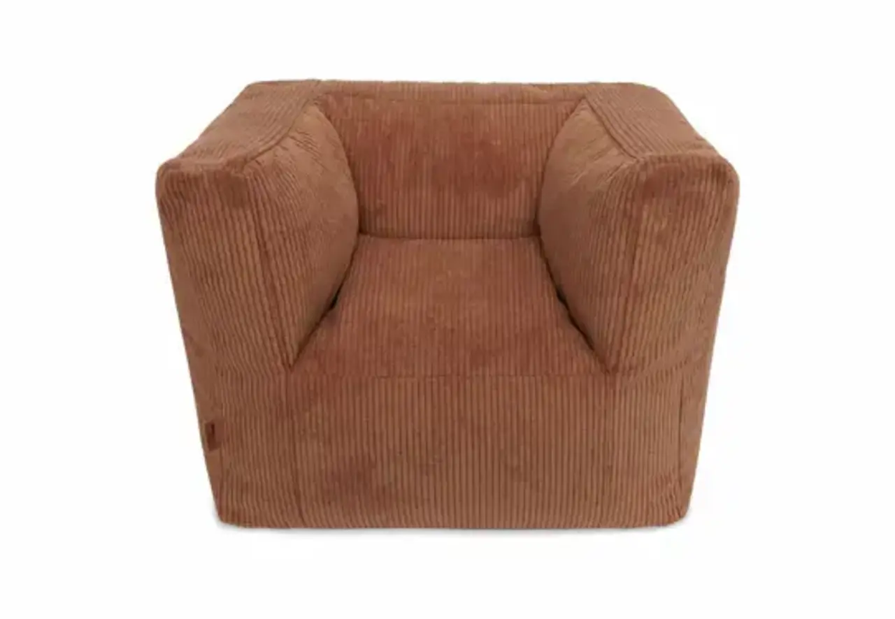 Jollein Kinderfauteuil Corduroy - Caramel Jollein Kinderfauteuil Corduroy - Caramel