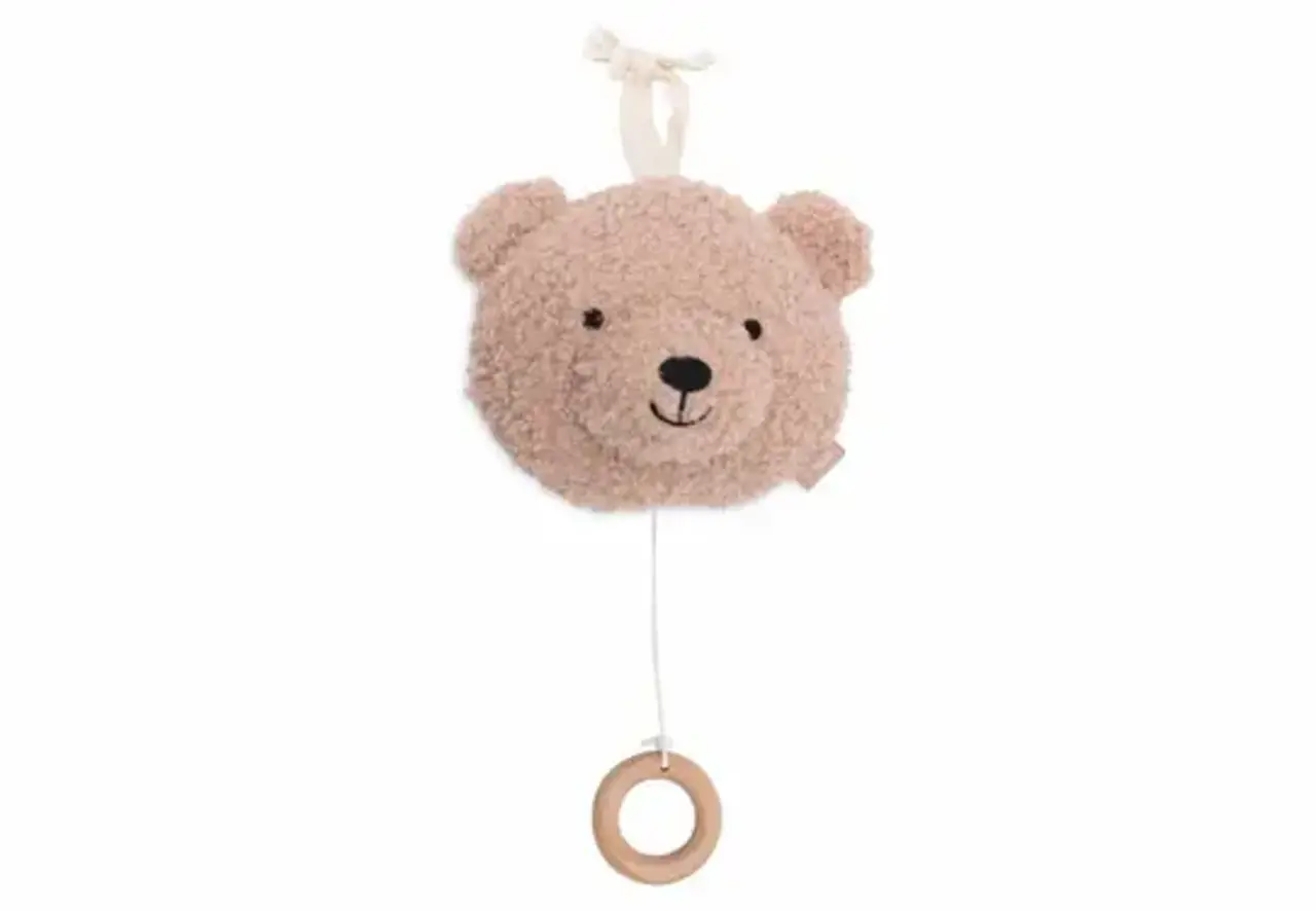 Jollein Muziekhanger Teddy Bear - Wild Rose Jollein Muziekhanger Teddy Bear - Wild Rose
