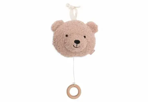 Jollein Muziekhanger Teddy Bear - Wild Rose Jollein Muziekhanger Teddy Bear - Wild Rose