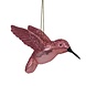 Vondels Ornament glass pink opal hummingbird