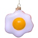 Vondels Ornament glass fried egg