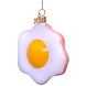 Vondels Ornament glass fried egg
