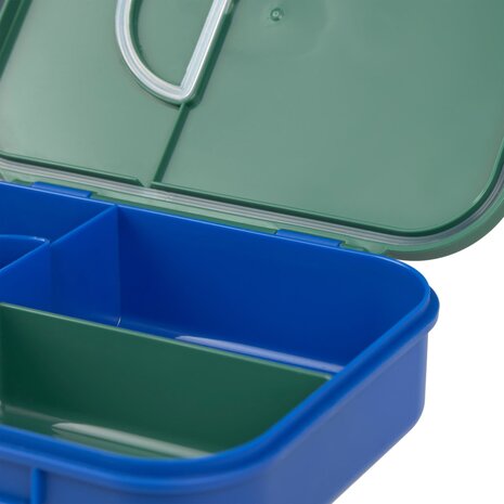Lassig Bento Lunchbox Little Gang Rainbow - Green