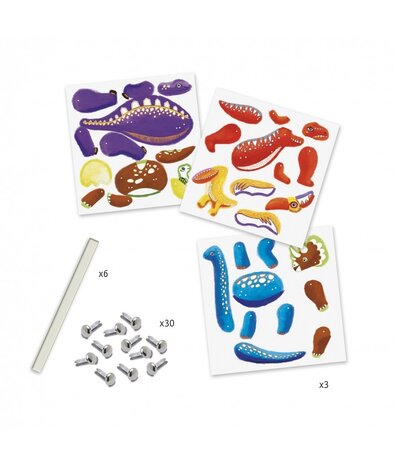 Djeco Knutselset Dino Splitpennen