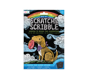 Ooly Mini Scratch & Scribble - Playful Pups Ooly Mini Scratch & Scribble - Playful Pups