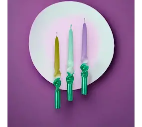 Dip Dye Swirl- Vibrant Matcha