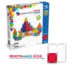 MAGNA-TILES MAGNA-TILES® Micro Mags - 70 stuks MAGNA-TILES MAGNA-TILES® Micro Mags - 70 stuks