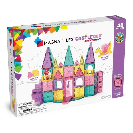 MAGNA-TILES MAGNA-TILES® CASTLE DLX + microMAGS MAGNA-TILES MAGNA-TILES® CASTLE DLX + microMAGS