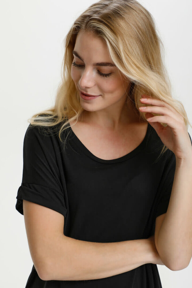 Culture Kajsa T-Shirt – Black Wash