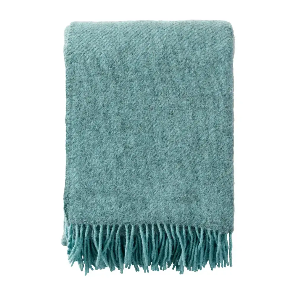 Klippan Plaid Gotland - Turquoise