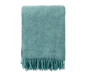 Klippan Plaid Gotland - Turquoise