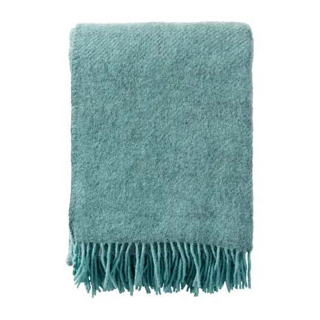 Klippan Plaid Gotland - Turquoise