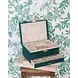 Maison Scarlett Sieradendoos Denise -velours groen Maison Scarlett Sieradendoos Denise -velours groen