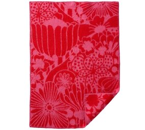 Klippan Wiegdeken Clover - red Klippan Wiegdeken Clover - red
