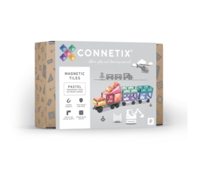 Connetix CONNETIX - Pastel Transport Pack 50 pc