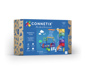Connetix Rainbow Ball Run Expansion Pack 66 pc