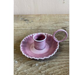 de Weldaad Candle Holder lilac de Weldaad Candle Holder lilac